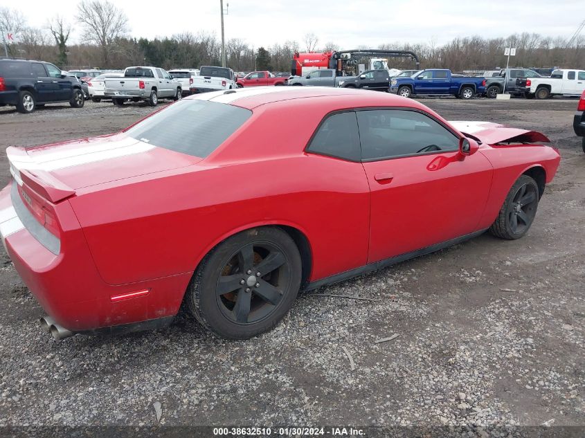 2013 DODGE CHALLENGER SXT - 2C3CDYAG8DH540407