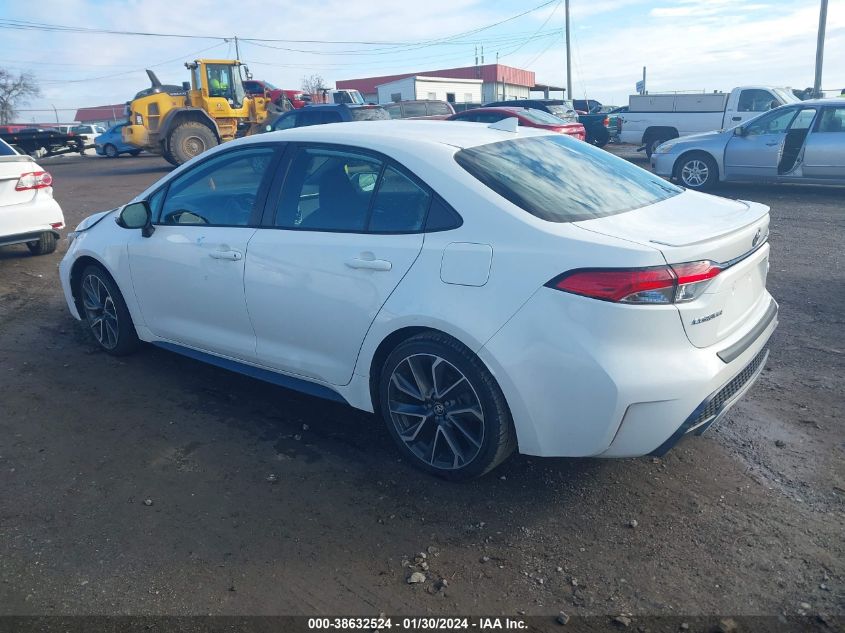 2020 TOYOTA COROLLA SE - 5YFS4RCE5LP024359