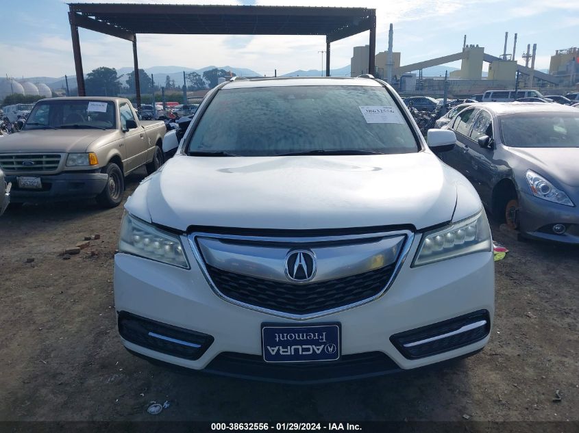 2014 ACURA MDX TECHNOLOGY PACKAGE - 5FRYD4H44EB027361
