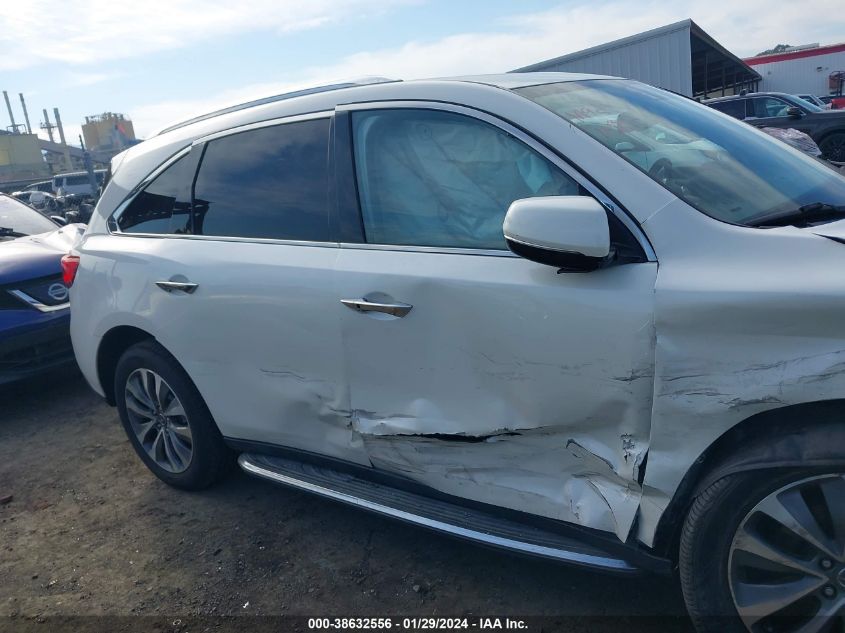 2014 ACURA MDX TECHNOLOGY PACKAGE - 5FRYD4H44EB027361