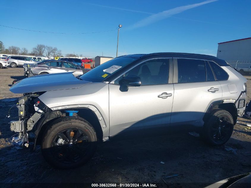 2023 TOYOTA RAV4 XSE HYBRID - 2T3E6RFV2PW045989