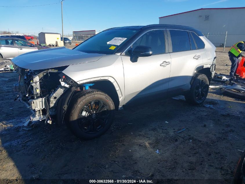 2023 TOYOTA RAV4 XSE HYBRID - 2T3E6RFV2PW045989