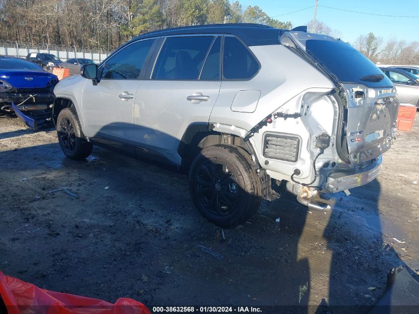 2023 TOYOTA RAV4 XSE HYBRID - 2T3E6RFV2PW045989