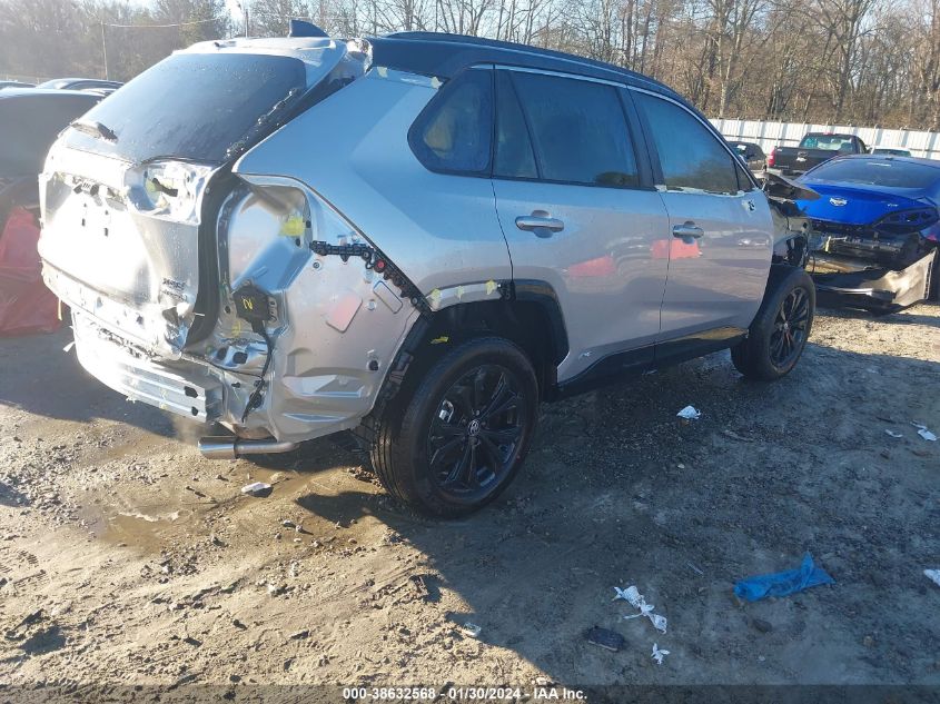 2023 TOYOTA RAV4 XSE HYBRID - 2T3E6RFV2PW045989