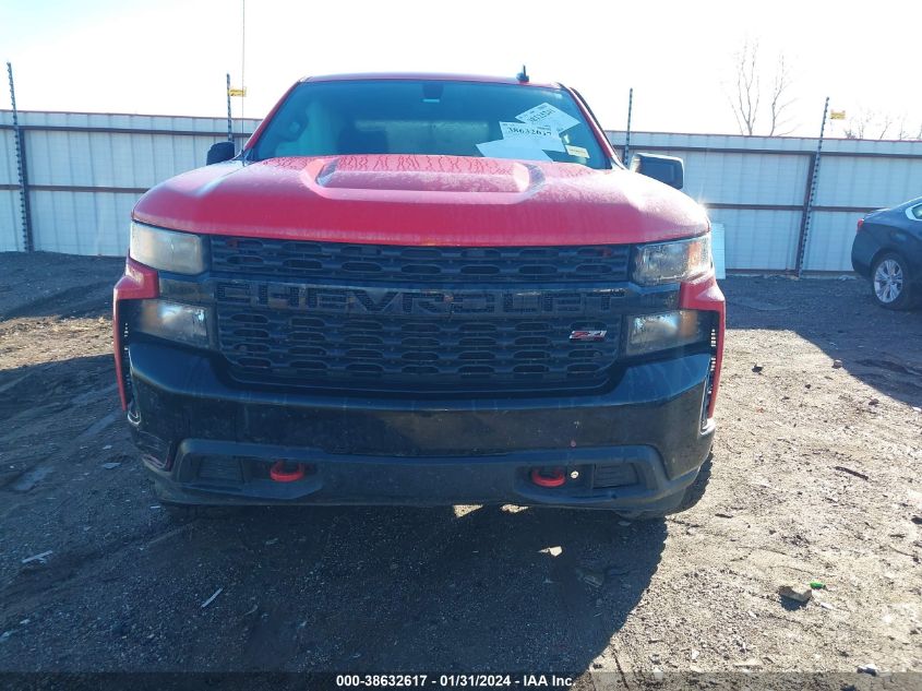 2020 CHEVROLET SILVERADO 1500 4WD  SHORT BED CUSTOM TRAIL BOSS - 1GCPYCEF6LZ179845