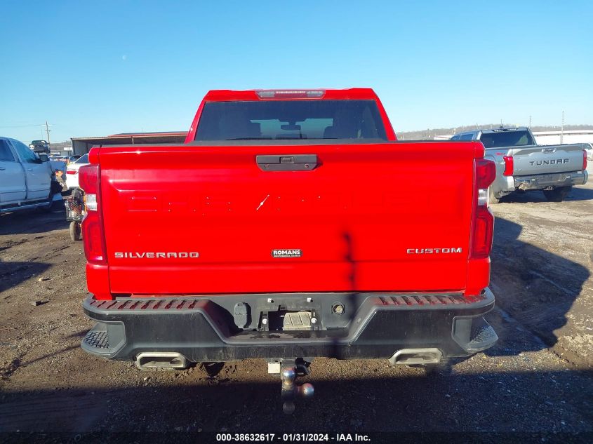 2020 CHEVROLET SILVERADO 1500 4WD  SHORT BED CUSTOM TRAIL BOSS - 1GCPYCEF6LZ179845