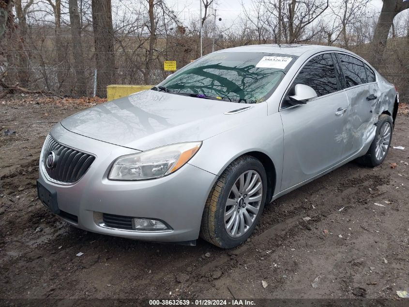 2013 BUICK REGAL TURBO - PREMIUM 1 - 2G4GS5EVXD9136363