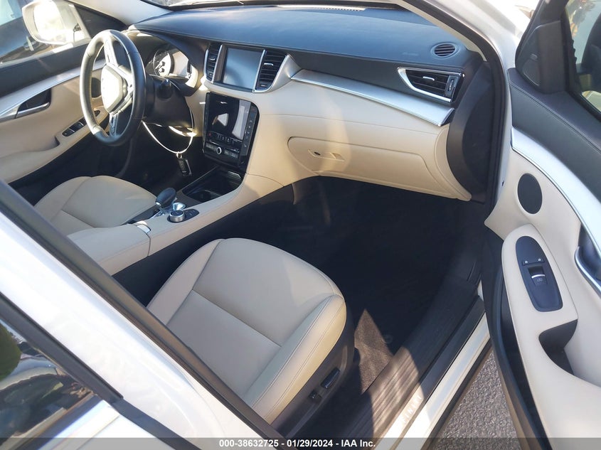 VIN 3PCAJ5BA6MF126634 2021 INFINITI QX50 LUXE