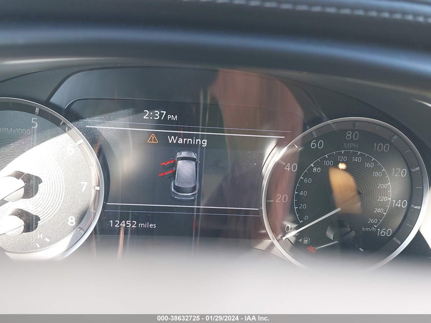 VIN 3PCAJ5BA6MF126634 2021 INFINITI QX50 LUXE