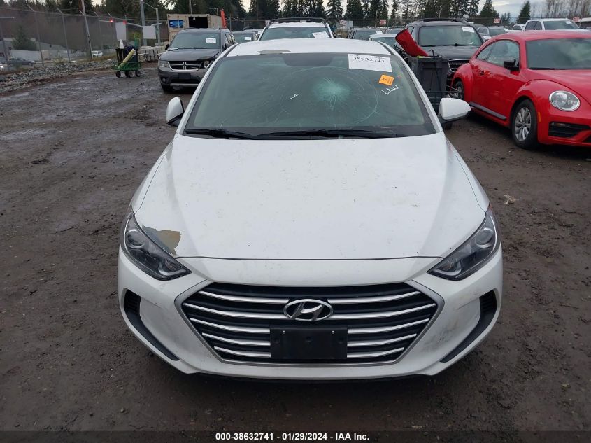 2017 HYUNDAI ELANTRA SE - 5NPD84LF6HH193612