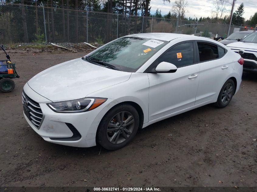 2017 HYUNDAI ELANTRA SE - 5NPD84LF6HH193612