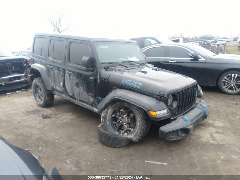 1C4JJXN6XPW592179 JEEP WRANGLER 4XE 4X4 2023