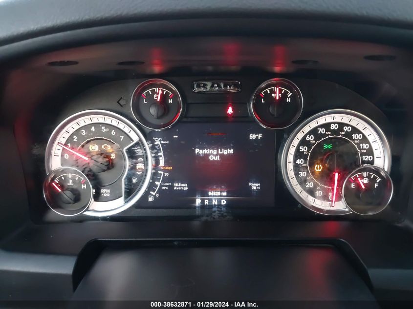 2019 RAM 1500 CLASSIC LONE STAR  4X2 5'7 BOX - 1C6RR6LT6KS538111