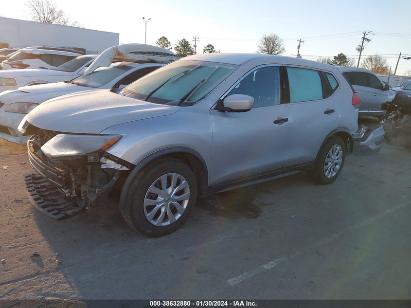 VIN KNMAT2MT0HP541077 2017 NISSAN ROGUE S/SV