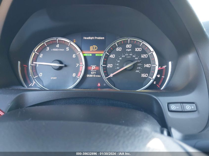 2019 ACURA TLX TECHNOLOGY/A-SPEC - 19UUB2F61KA001997
