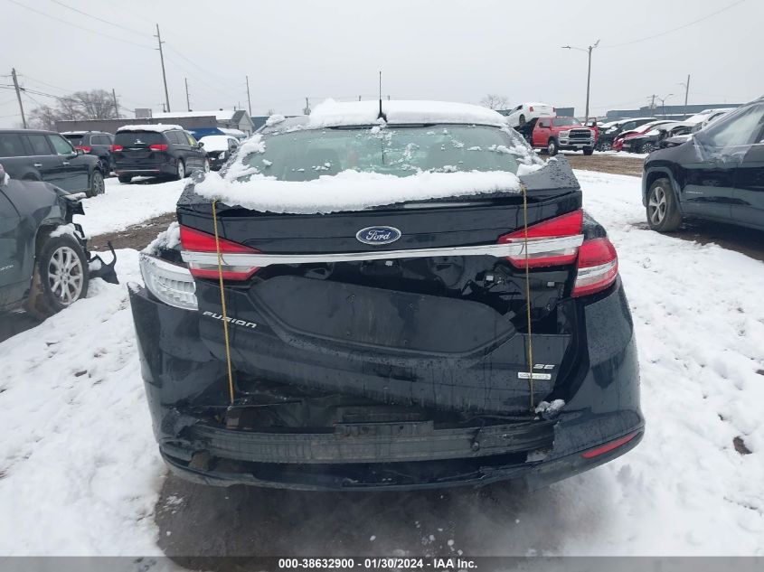 2018 FORD FUSION SE - 3FA6P0HD1JR196227