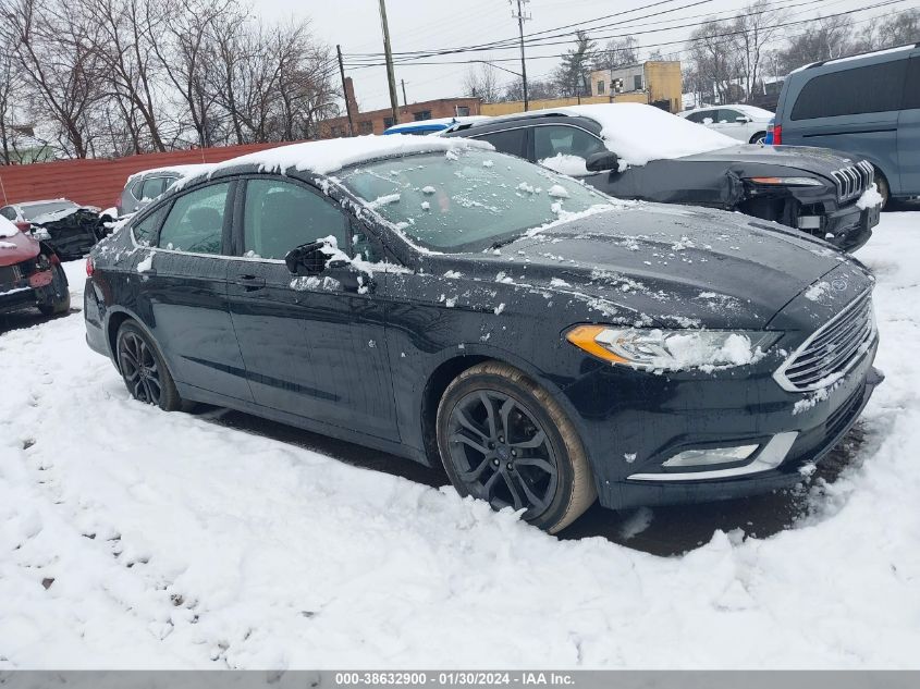 2018 FORD FUSION SE - 3FA6P0HD1JR196227