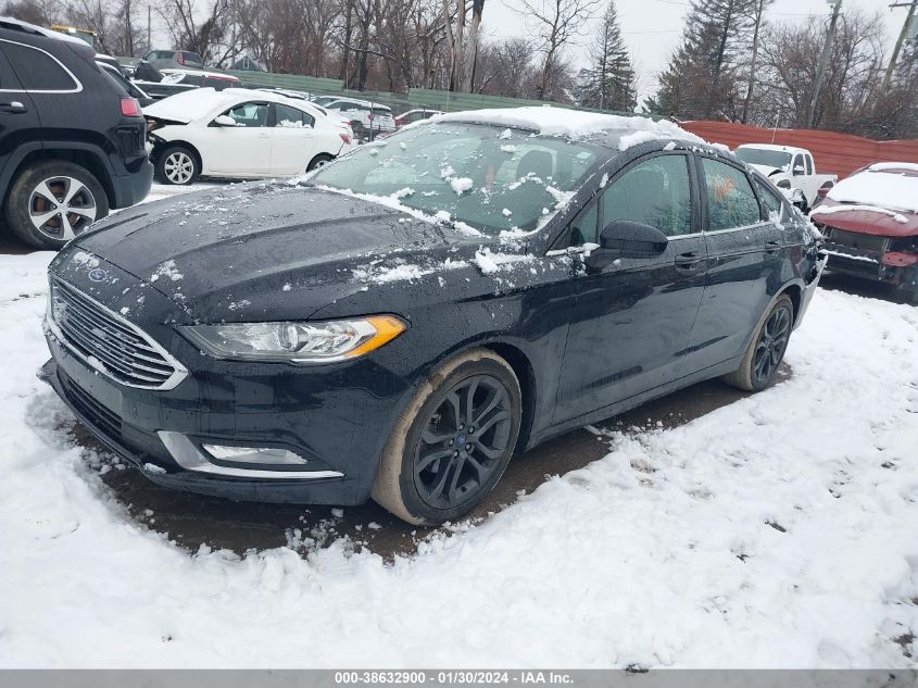 2018 FORD FUSION SE - 3FA6P0HD1JR196227