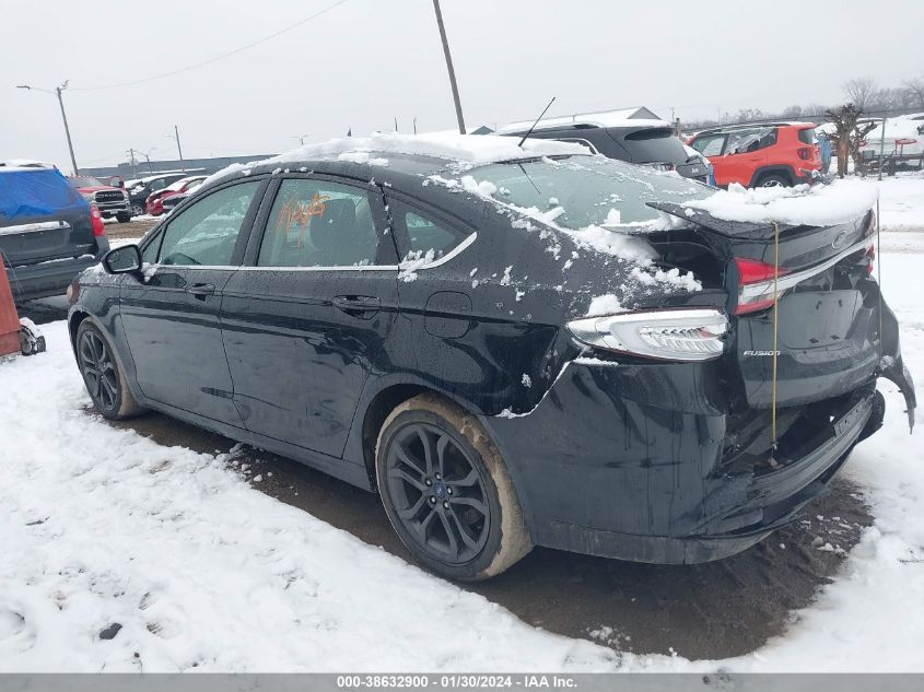 2018 FORD FUSION SE - 3FA6P0HD1JR196227