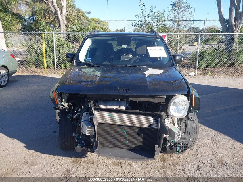 VIN ZACCJABB6HPF11314 2017 JEEP RENEGADE LATITUDE