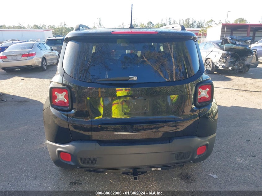 VIN ZACCJABB6HPF11314 2017 JEEP RENEGADE LATITUDE