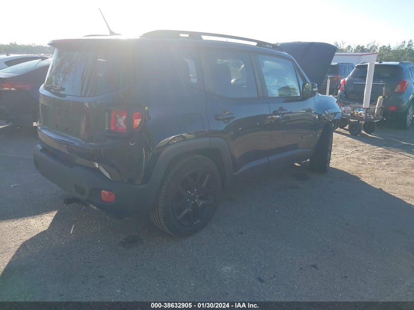 VIN ZACCJABB6HPF11314 2017 JEEP RENEGADE LATITUDE
