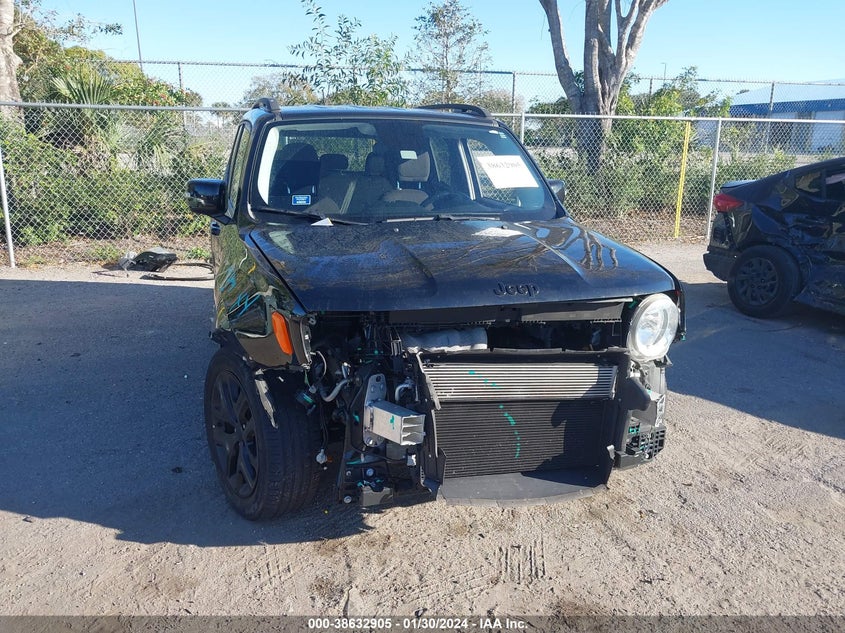 VIN ZACCJABB6HPF11314 2017 JEEP RENEGADE LATITUDE