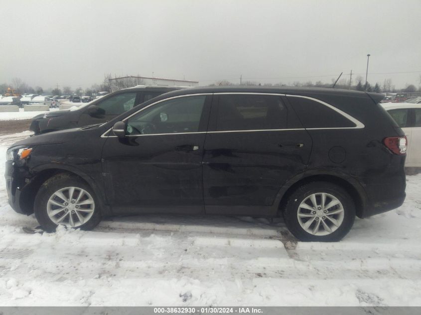 2018 KIA SORENTO 2.4L L - 5XYPG4A30JG431802