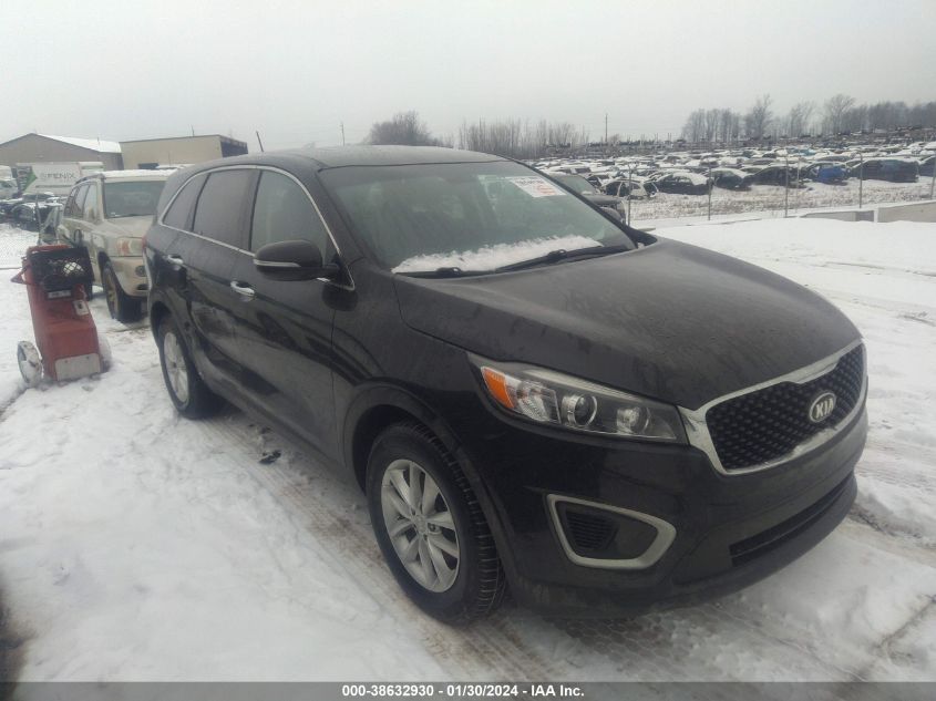2018 KIA SORENTO 2.4L L - 5XYPG4A30JG431802