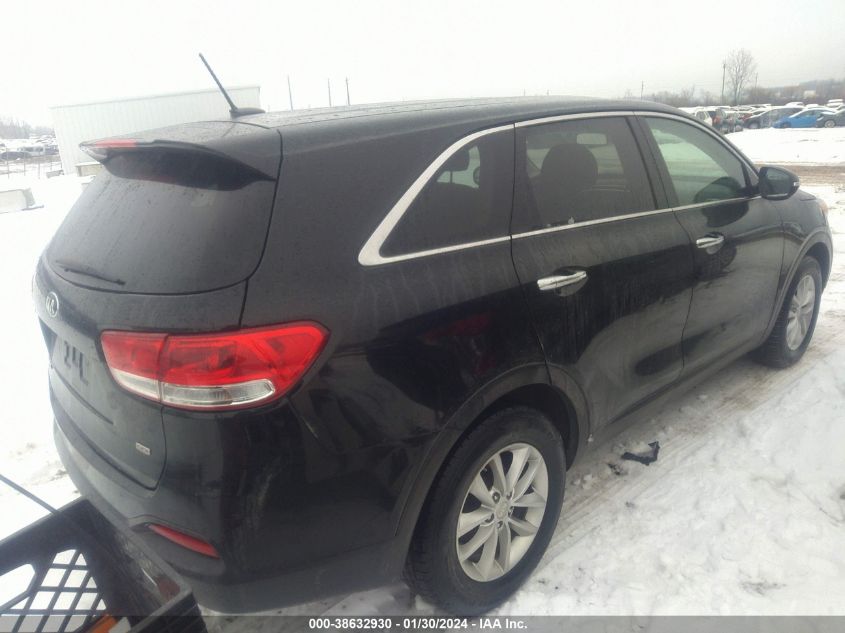 2018 KIA SORENTO 2.4L L - 5XYPG4A30JG431802