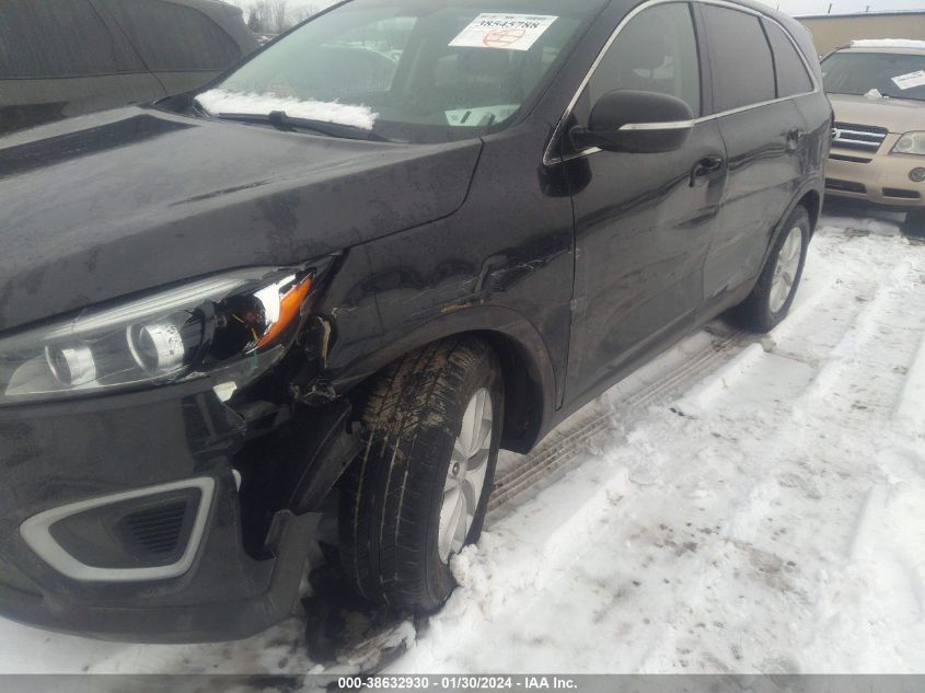 2018 KIA SORENTO 2.4L L - 5XYPG4A30JG431802