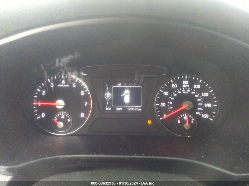 2018 KIA SORENTO 2.4L L - 5XYPG4A30JG431802
