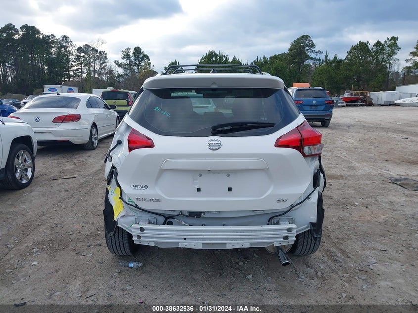 VIN 3N1CP5CU2KL521492 2019 NISSAN KICKS SV