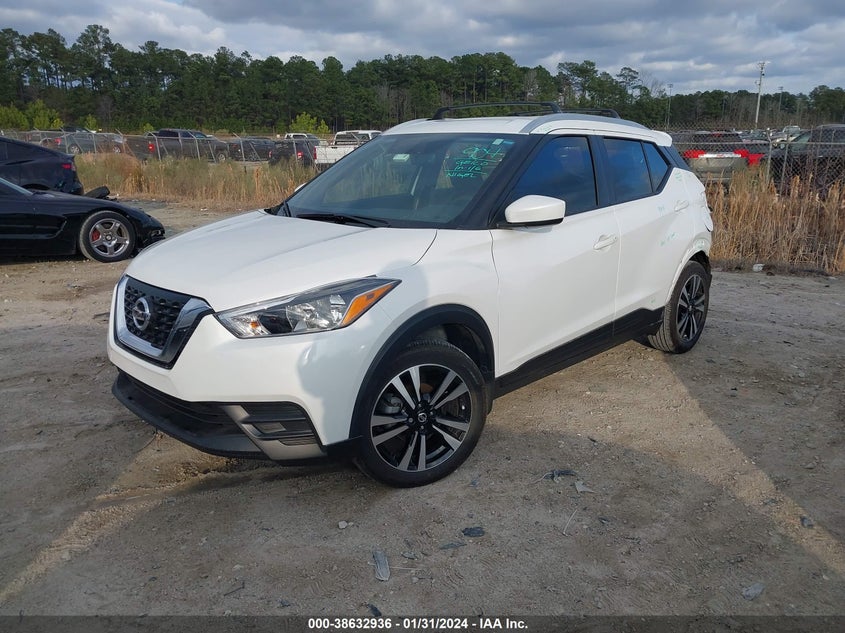 VIN 3N1CP5CU2KL521492 2019 NISSAN KICKS SV