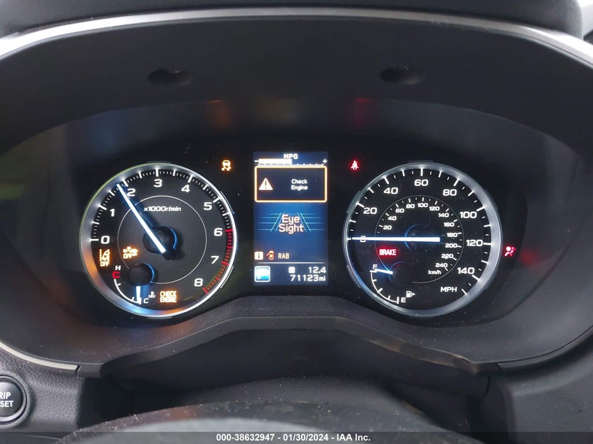 VIN 4S4WMARD3M3445410 2021 SUBARU ASCENT TOURING