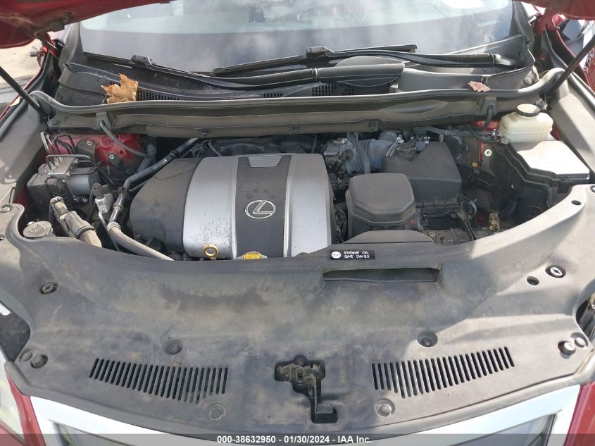 2016 LEXUS RX 350 - 2T2ZZMCA7GC002672