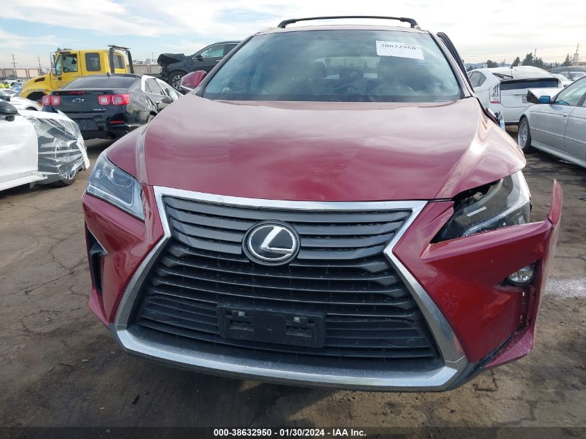 2016 LEXUS RX 350 - 2T2ZZMCA7GC002672