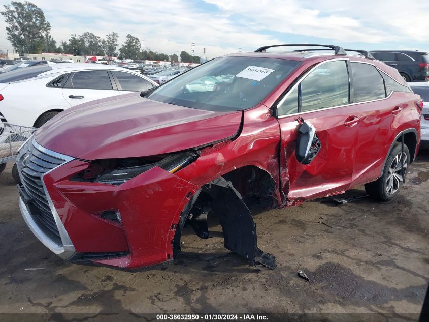 2016 LEXUS RX 350 - 2T2ZZMCA7GC002672