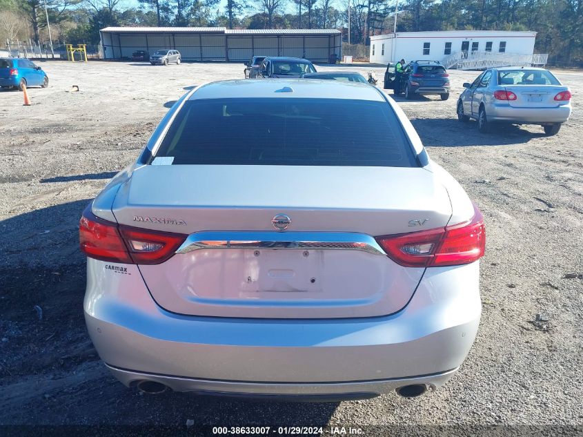 2017 NISSAN MAXIMA 3.5 SV - 1N4AA6AP5HC454793