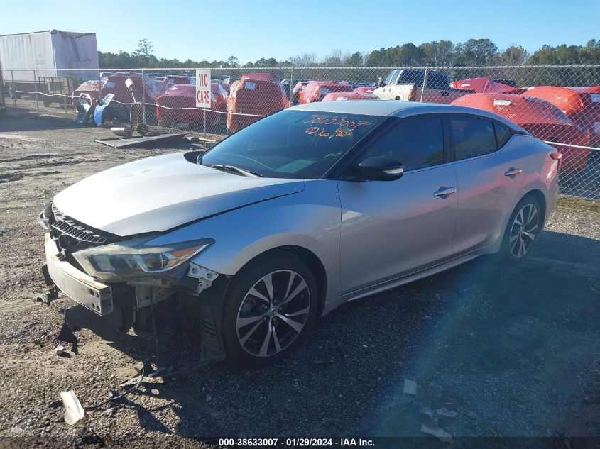 2017 NISSAN MAXIMA 3.5 SV - 1N4AA6AP5HC454793