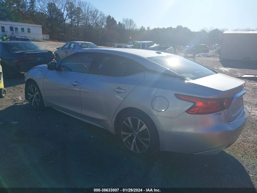 2017 NISSAN MAXIMA 3.5 SV - 1N4AA6AP5HC454793