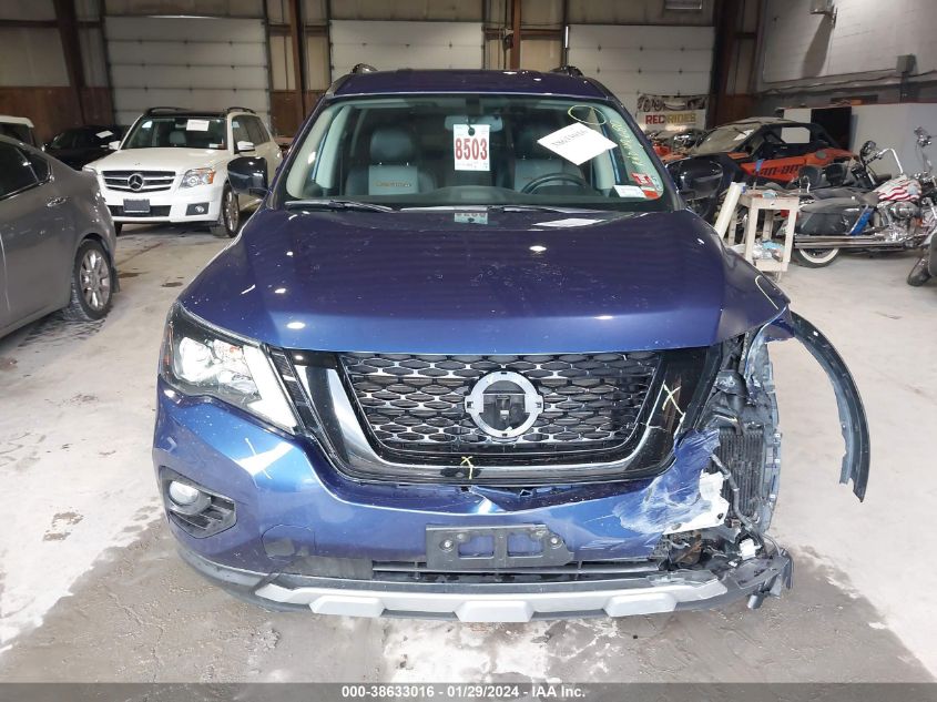 2019 NISSAN PATHFINDER SL - 5N1DR2MM3KC629054