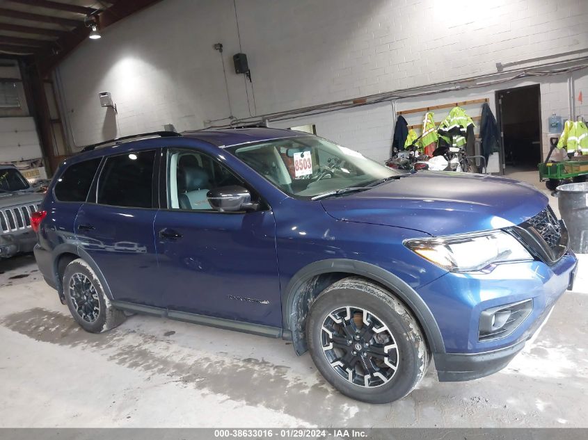 2019 NISSAN PATHFINDER SL - 5N1DR2MM3KC629054