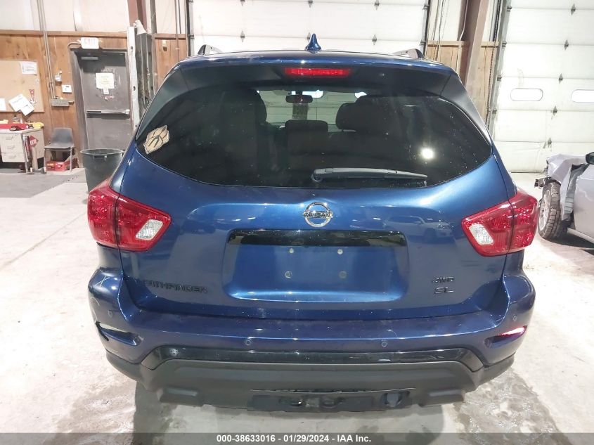 2019 NISSAN PATHFINDER SL - 5N1DR2MM3KC629054