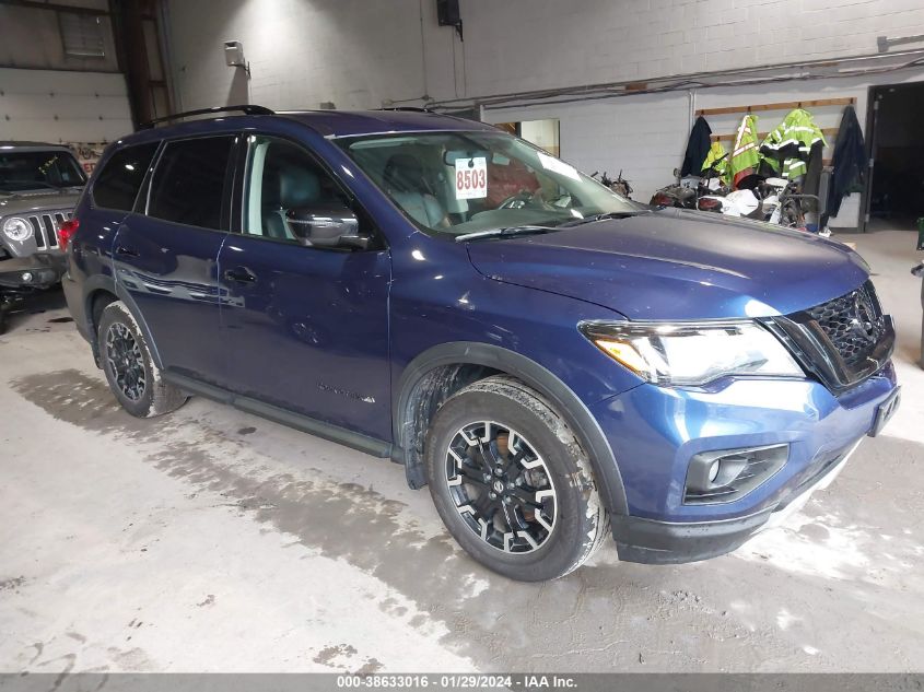 2019 NISSAN PATHFINDER SL - 5N1DR2MM3KC629054