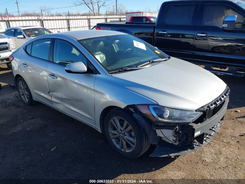 2018 HYUNDAI ELANTRA SEL - 5NPD84LF8JH266596