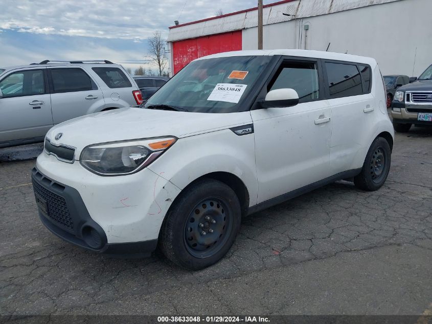 2015 KIA SOUL - KNDJN2A29F7216186
