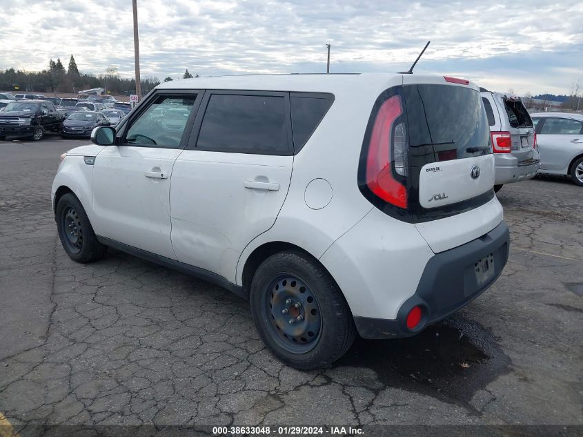 2015 KIA SOUL - KNDJN2A29F7216186