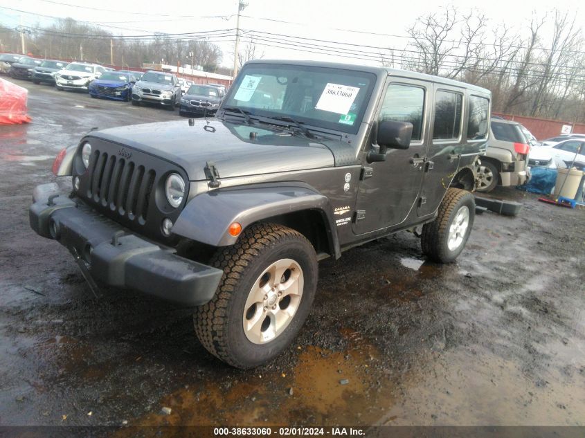2014 JEEP WRANGLER UNLIMITED SAHARA - 1C4HJWEG6EL298195