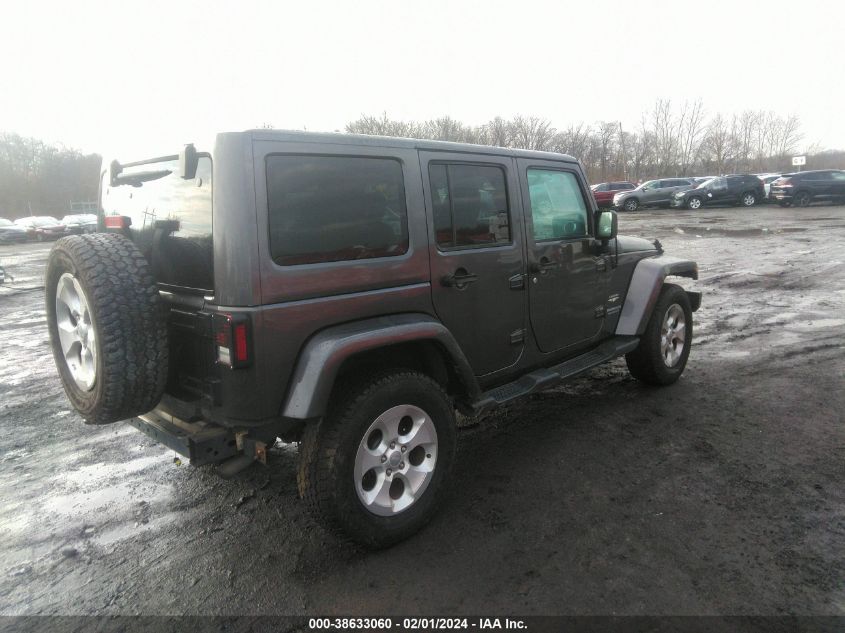 2014 JEEP WRANGLER UNLIMITED SAHARA - 1C4HJWEG6EL298195